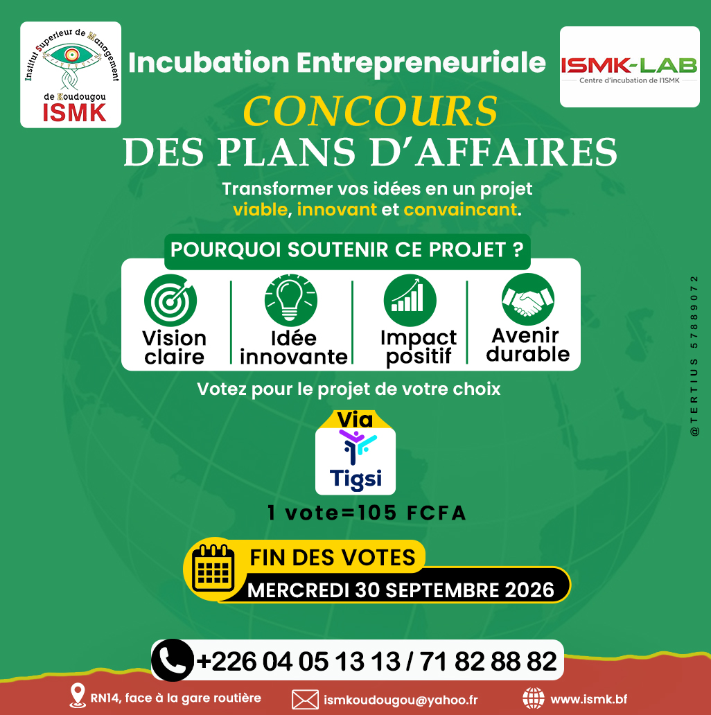 INCUBATEUR ISMK-Lab