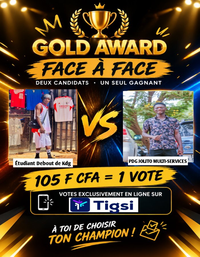 gold award face-à-face 2